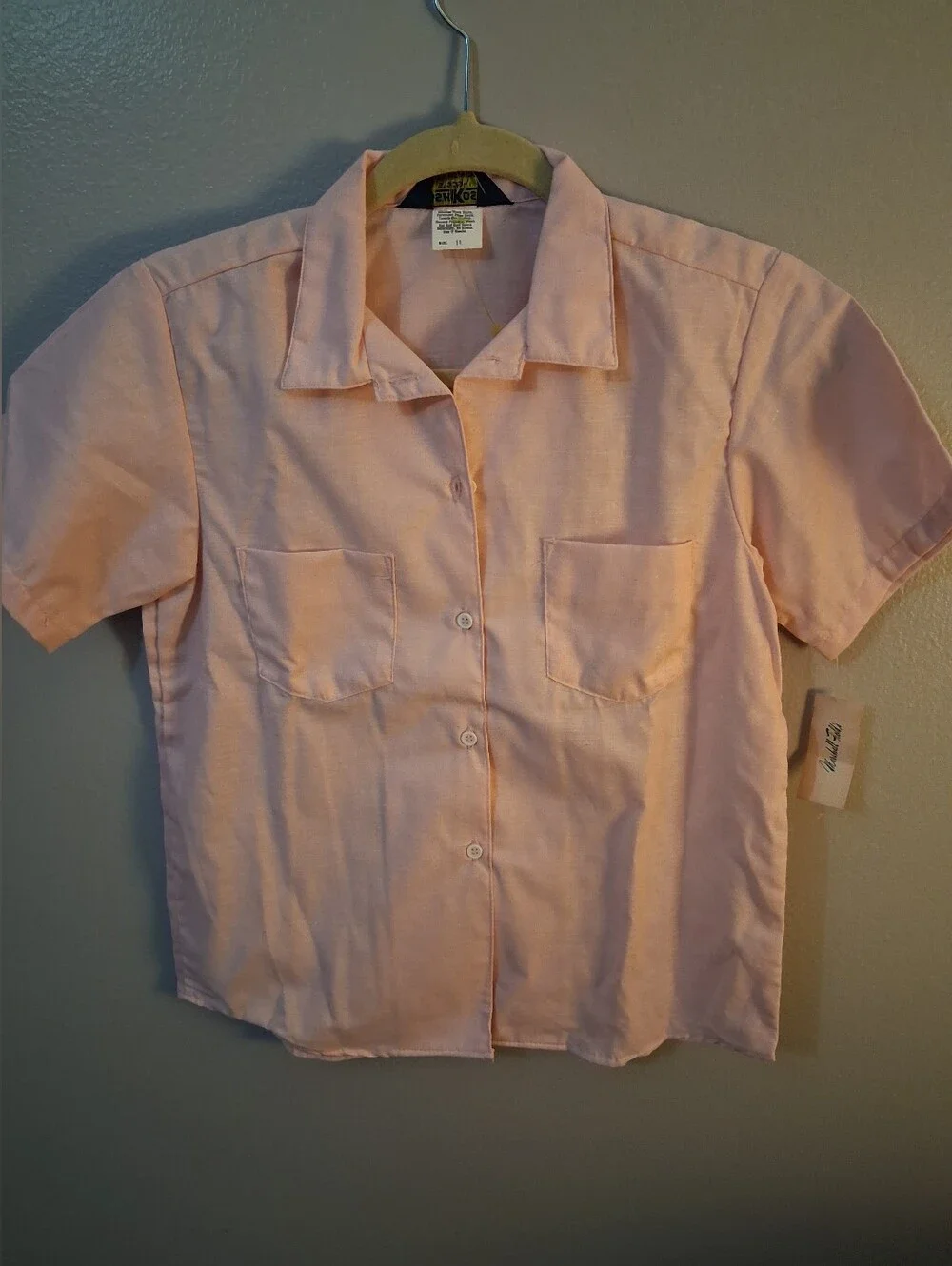 Vintage NWT OshKosh Bgosh Girls Camp Shirt Size 14